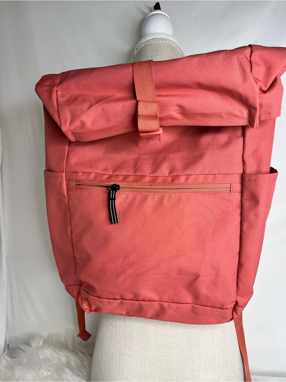 IKEA Salmon Roll-Top Backpack/Laptop - Picture 7 of 14